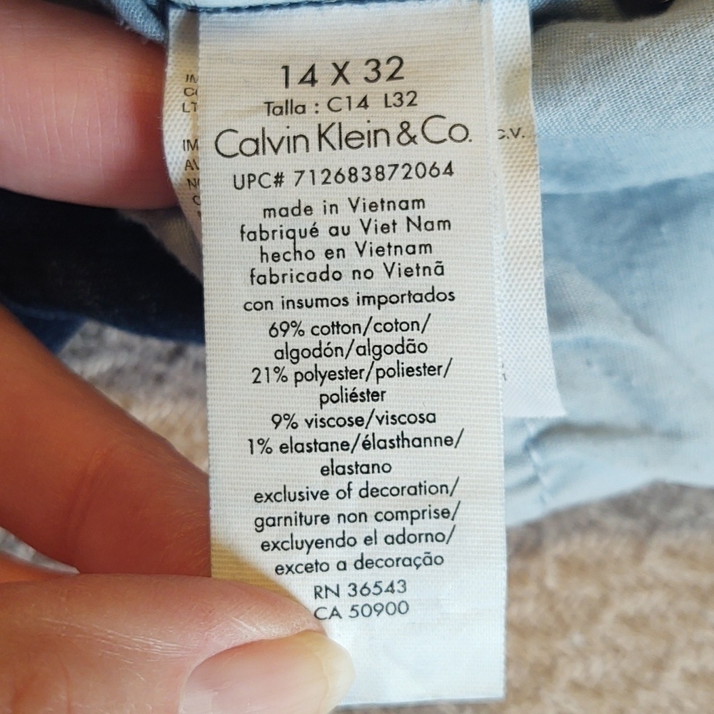 Calvin Klein Women's Slim Straight Denim Jeans - Picture 5 of 8